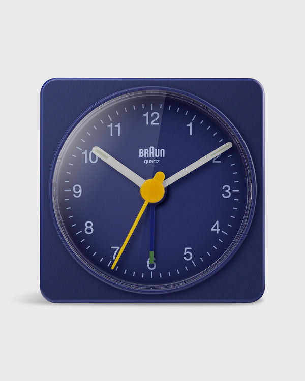 sid mashburn Travel Alarm Clock in Blue