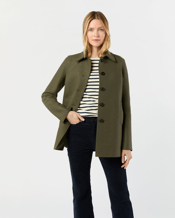 Sid Mashburn Travel Mac In Hunting Green