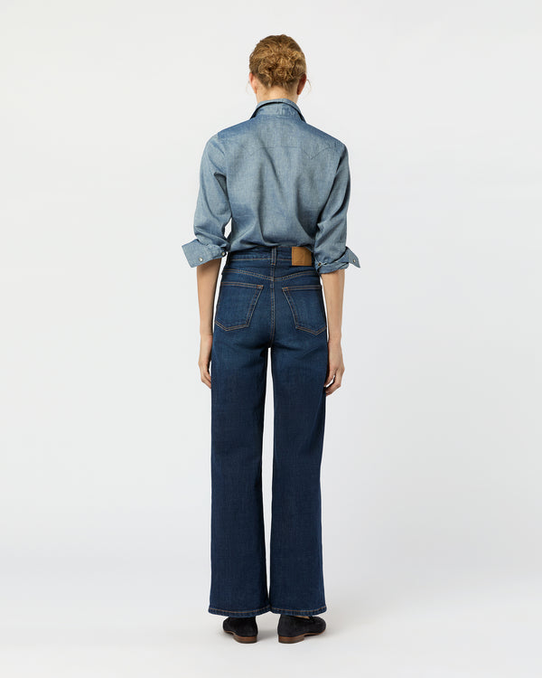 Sid Mashburn Venice Jean In Amido Blue