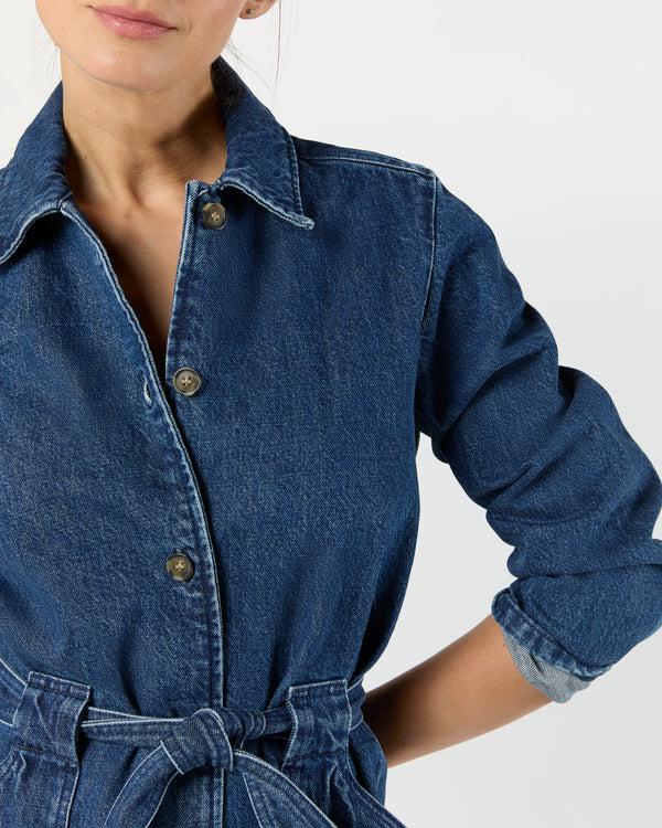 Sid Mashburn Winter Dress In Stonewashed Indigo