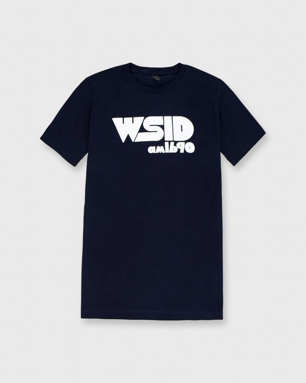 sid mashburn WSID T-Shirt in Navy/White