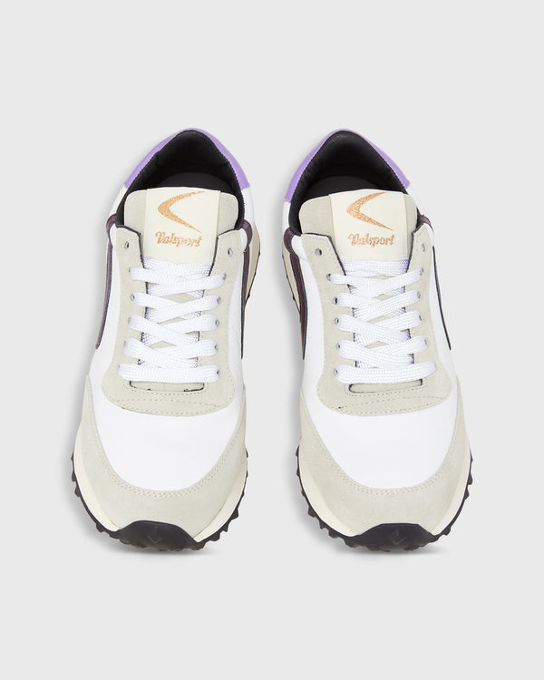 Sid Mashburn Start Leather Suede Sneaker In Amaranth