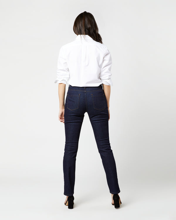 Sid Mashburn Straight Leg 5-Pocket Jean In Indigo Stretch Denim