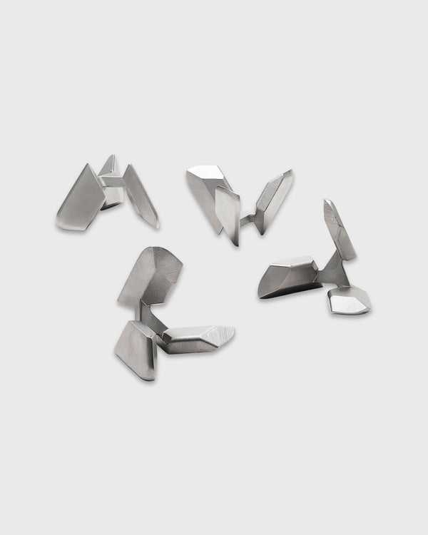 Sid Mashburn Tetra Puzzle In Brushed Stainless Steel