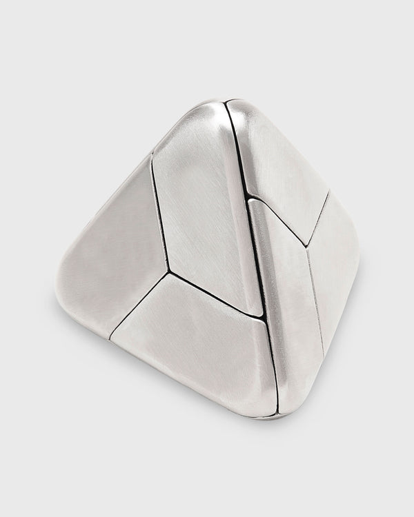 sid mashburn Tetra Puzzle in Brushed Stainless Steel