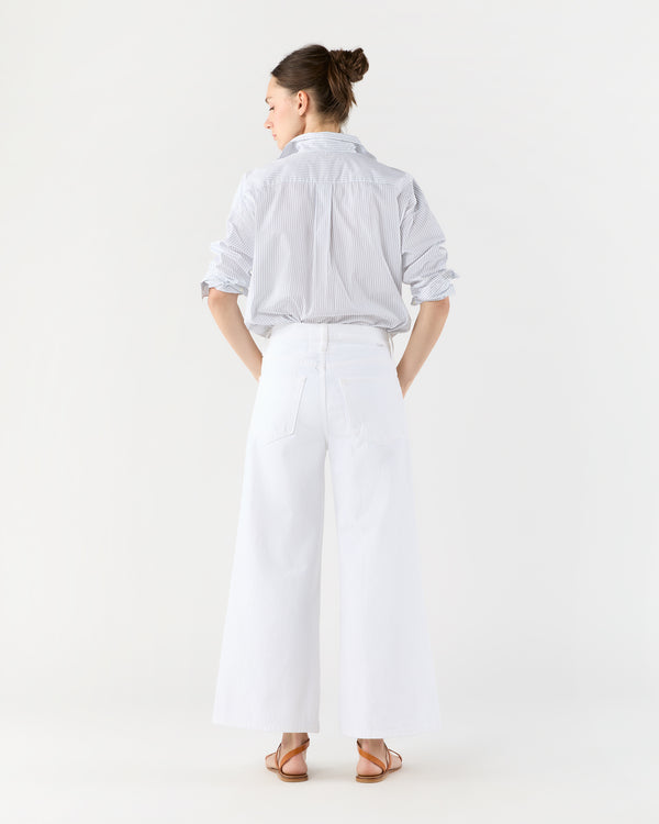 Sid Mashburn The Ditcher Roller Zip Ankle Jean In Picket Fence