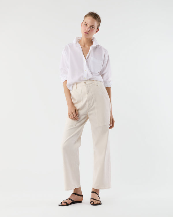 sid mashburn The Quartet Breaker Flood Jean in Cream Puffs