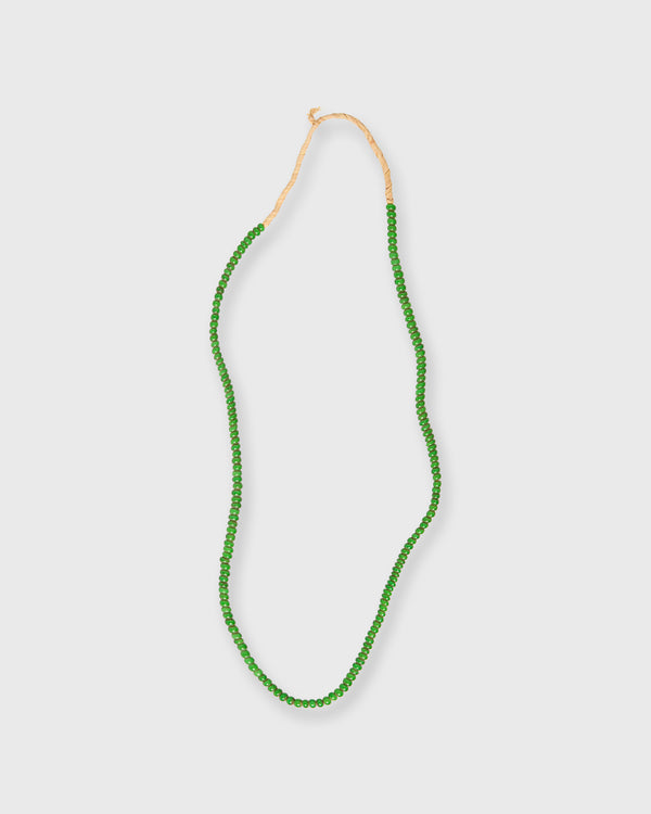 sid mashburn Very Small African Beads in Green Whiteheart