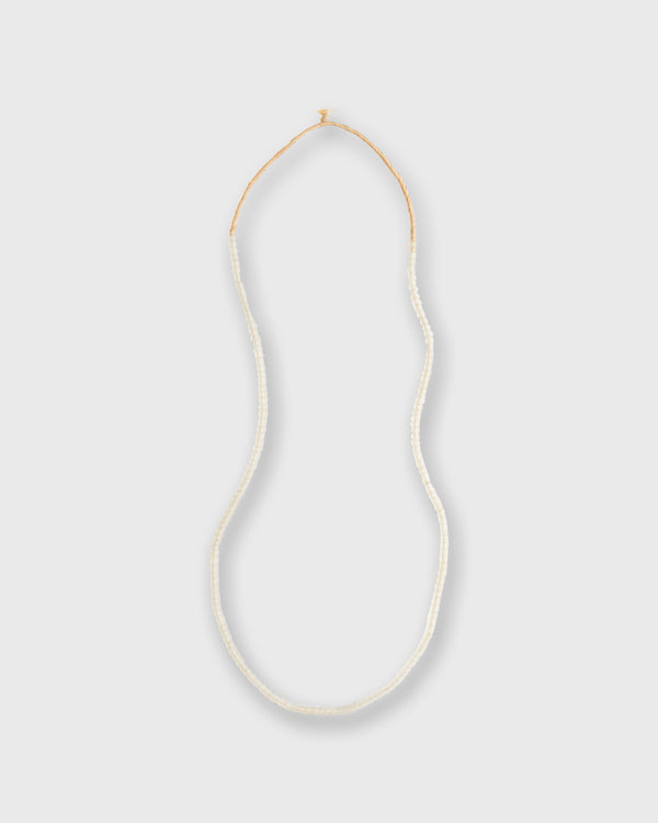 sid mashburn Very Small African Beads in Translucent White