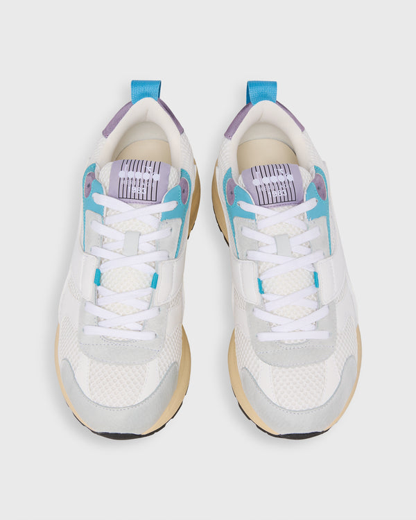 Sid Mashburn Women's Mercury Elite Urban WN Sneaker In White/Lupine