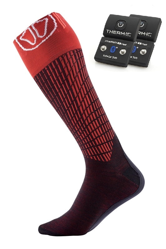 sidas Bundle - Heated ski socks - Ski Heat LV + S-Pack 700B – Sidas US