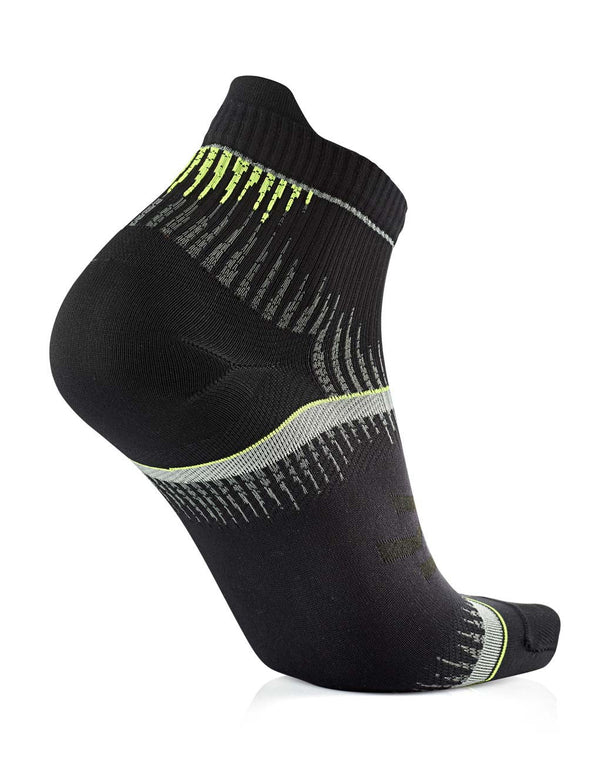 Sidas Running Socks - Run Ultra Black/yellow – Sidas US