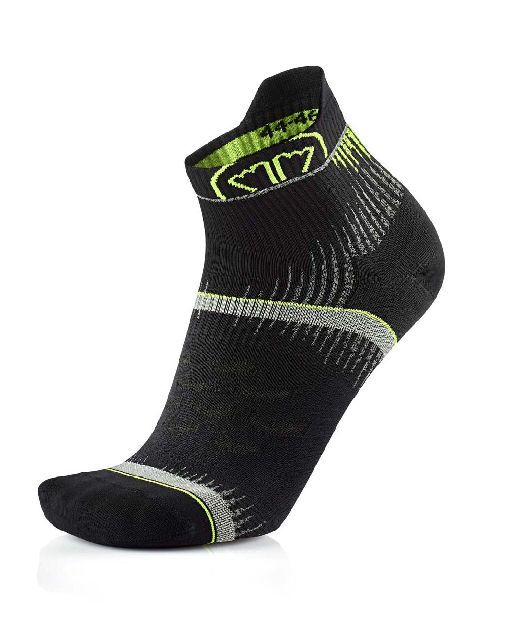 sidas Running socks - Run Ultra black/yellow – Sidas US