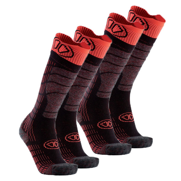 sidas 2-pair set - Ski Comfort black/orange – Sidas US