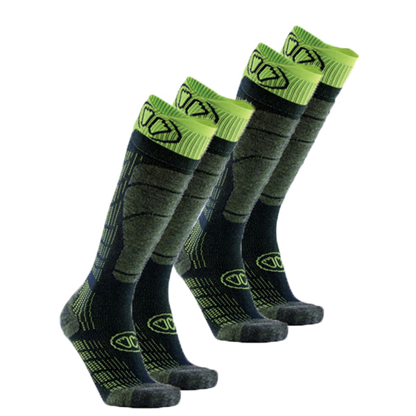 sidas 2-pair set - Ski Comfort black/yellow – Sidas US