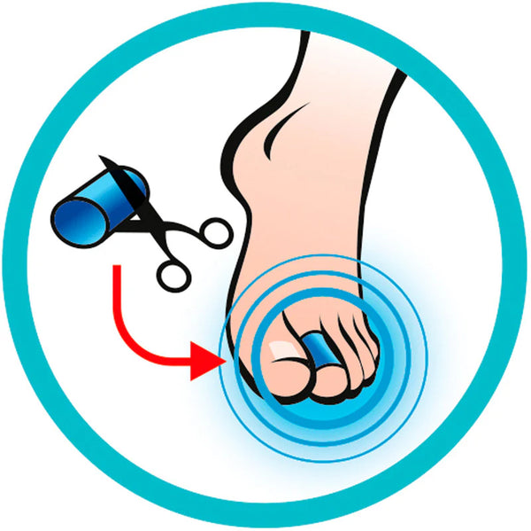 Sidas Gel Toe Wrap - Toe Protection For Sports