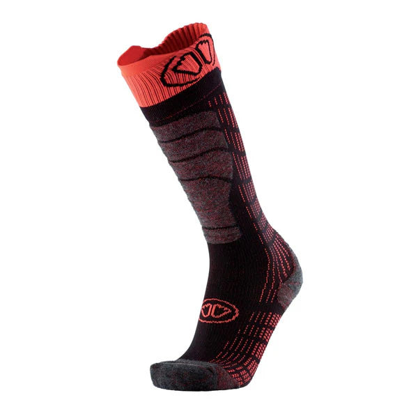 sidas Ski socks - Ski Comfort black/orange – Sidas US