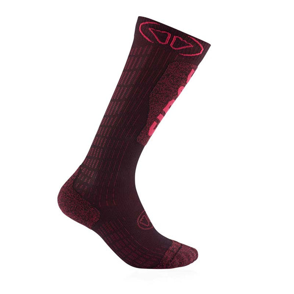 Sidas Ski Socks - Ski Expert Women Burgundy