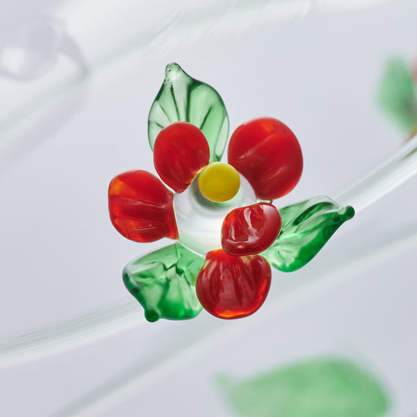 Sienna Glass 10cm Glass Globe - Wildlife Collection - Bee