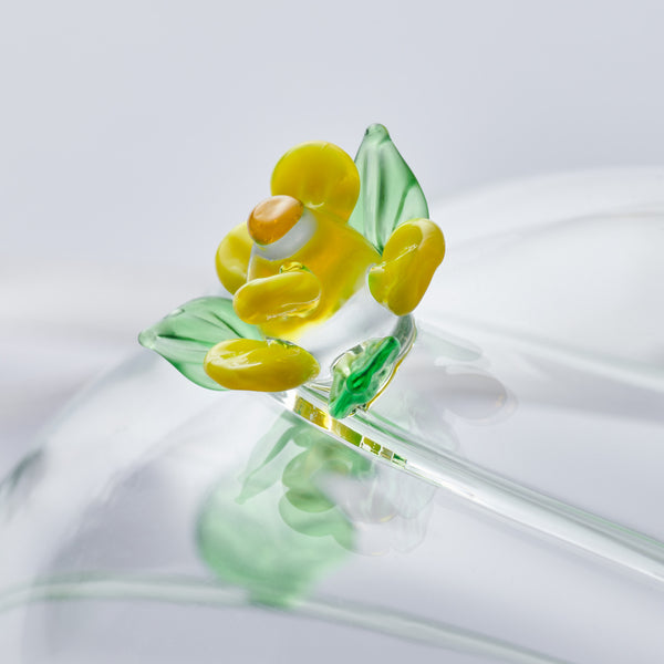 Sienna Glass 10cm Glass Globe - Wildlife Collection - Butterfly