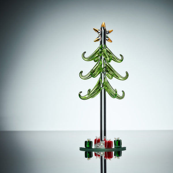 Sienna Glass 20cm Christmas Tree Ornament