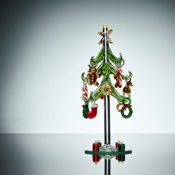 Sienna Glass 20cm Christmas Tree Ornament