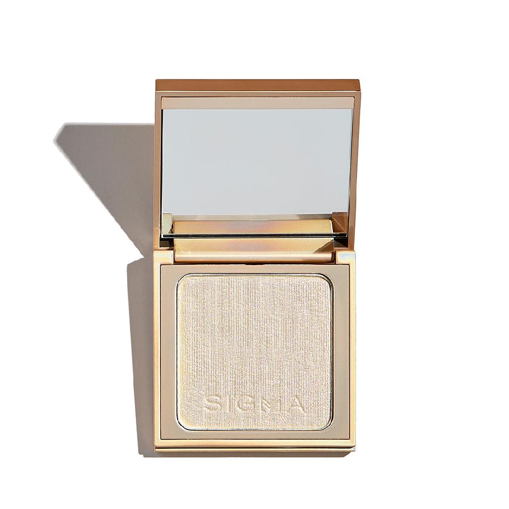 sigma beauty Pressed Powder Highlighter Warm amber metallic