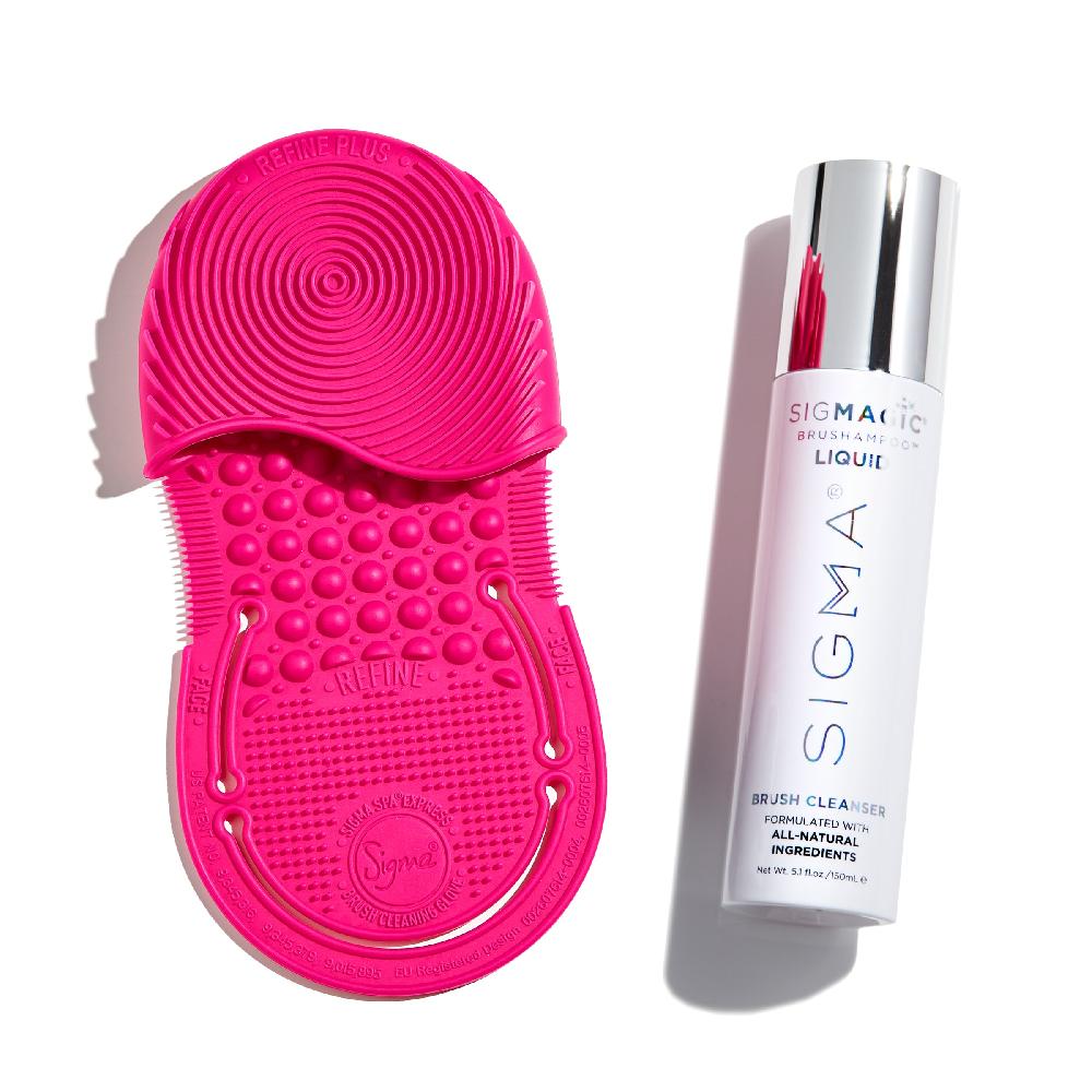 sigma beauty Essential Brush Cleaning Duo