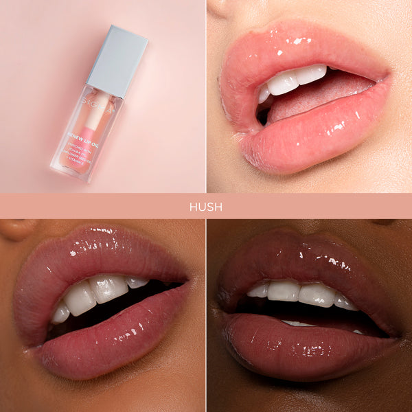 Sigma Beauty Renew Lip Oil Clear Pink Sheen