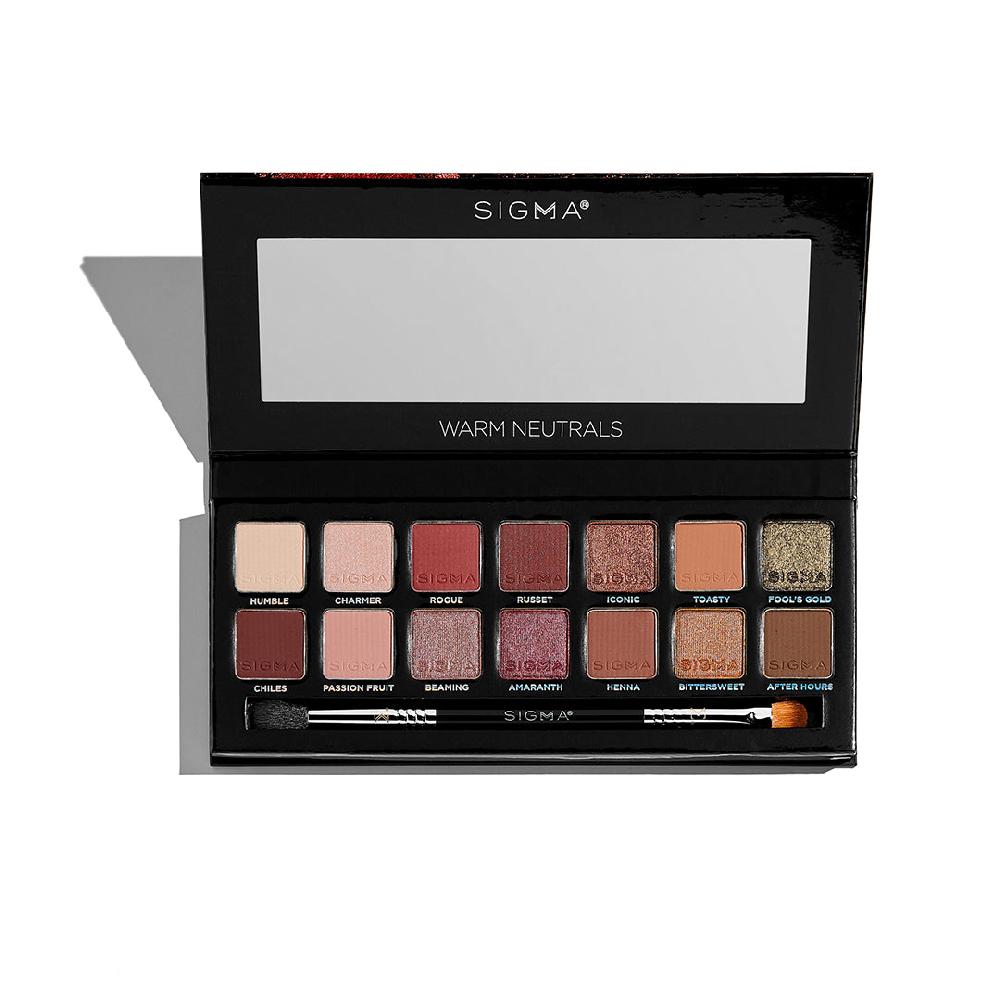 sigma beauty Warm Neutrals Eyeshadow Palette