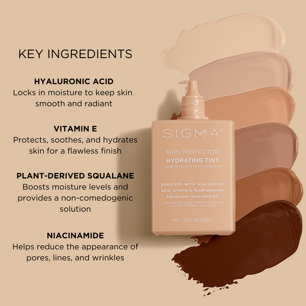 Sigma Beauty Skin Perfector Hydrating Tint Fair Ivory Tint