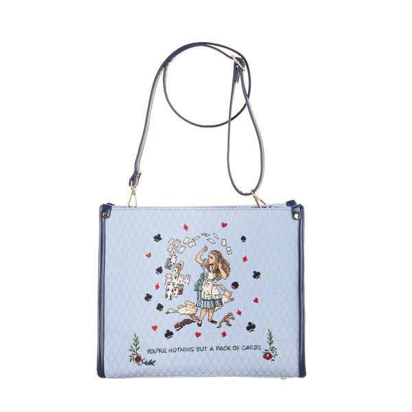 Signare Alice In Wonderland Nothing But A Pack Of Cards - City Bag