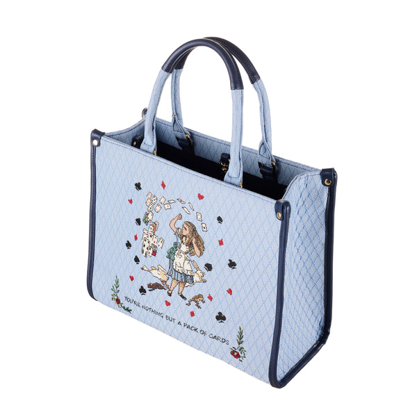Signare Alice In Wonderland Nothing But A Pack Of Cards - City Bag