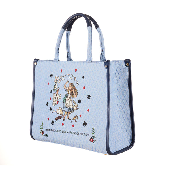 signare Alice in Wonderland Nothing but a Pack of Cards - City Bag