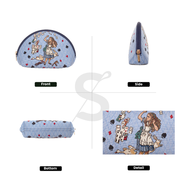 Signare Alice In Wonderland Nothing But Cards - Cosmetic Bag