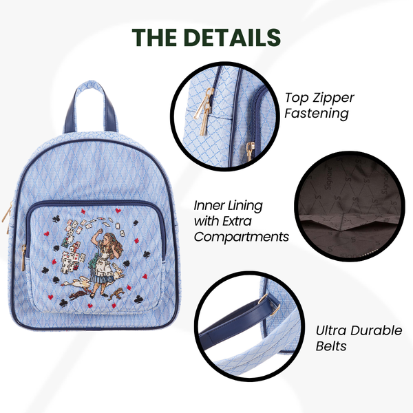 Signare Alice In Wonderland Nothing But Cards - Daypack