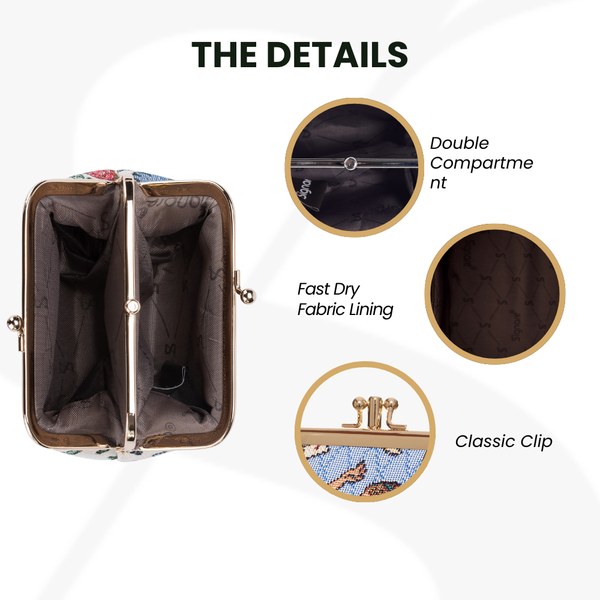 Signare Alice In Wonderland Nothing But Cards - Frame Purse