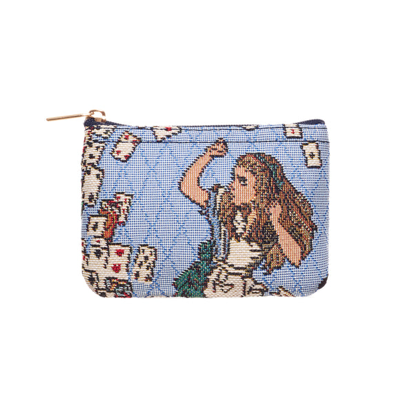 signare Alice in Wonderland Nothing but Cards - Zip Coin Purse