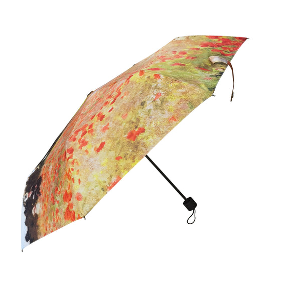 Signare Claude Monet Poppy Field - Art Folding Umbrella