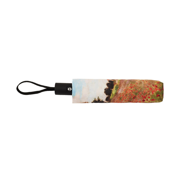 Signare Claude Monet Poppy Field - Automatic Reverse Umbrella