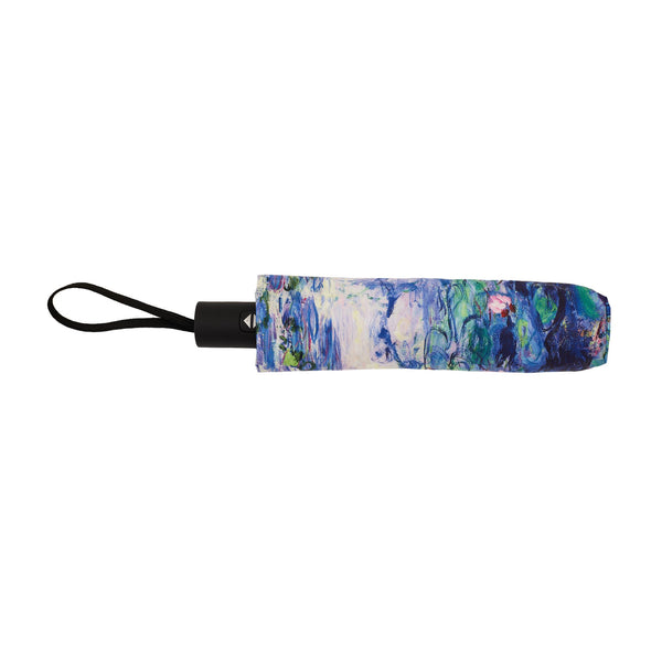Signare Claude Monet Waterlily - Automatic Reverse Umbrella