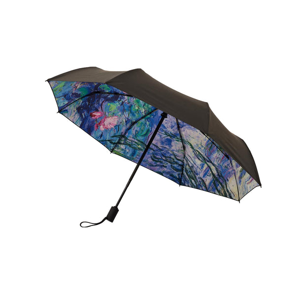 signare Claude Monet Waterlily - Automatic Reverse Umbrella