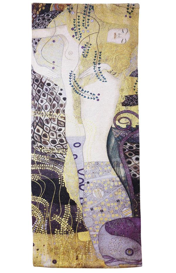 Signare Gustav Klimt Portrait Of Sea Serpent - Wall Hanging 68cm X 173cm (70 Rod)
