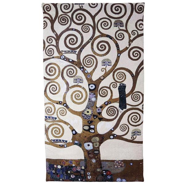 Signare Gustav Klimt Tree Of Life Tree - Wall Hanging 68cm X 138cm (70 Rod)