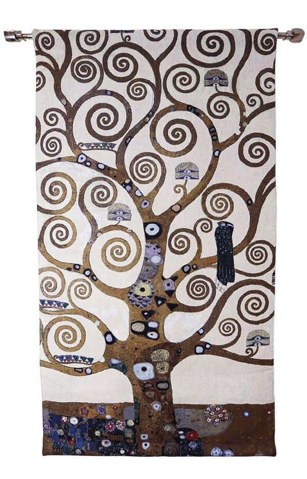 signare Gustav Klimt Tree of Life Tree - Wall Hanging 68cm x 138cm (70 rod)