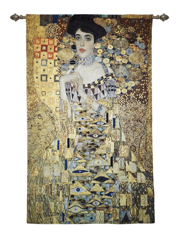 signare Gustav Klimt Woman in Gold Long - Wall Hanging 86cm x 140cm (70 rod)