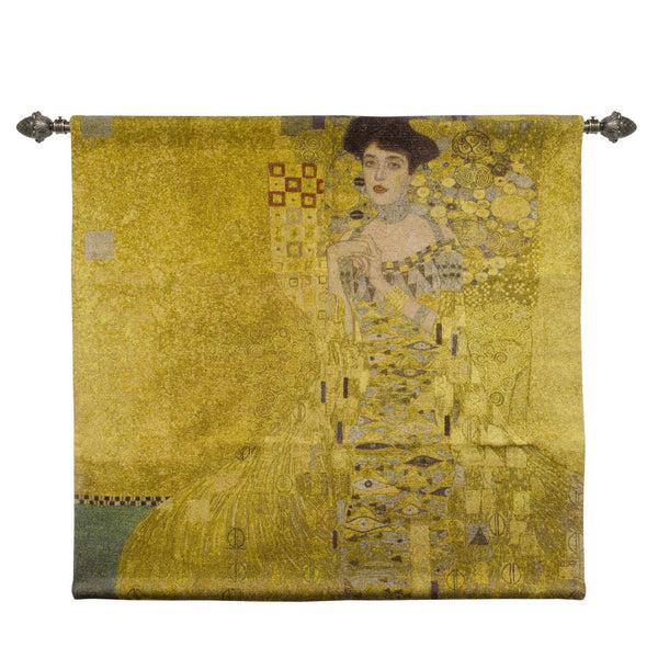 signare Gustav Klimt Woman in Gold - Wall Hanging 100cm x 100cm (70 rod)