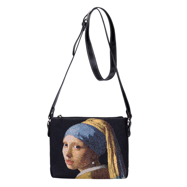 Signare J Vermeer Girl With A Pearl Earring - Cross Body Bag