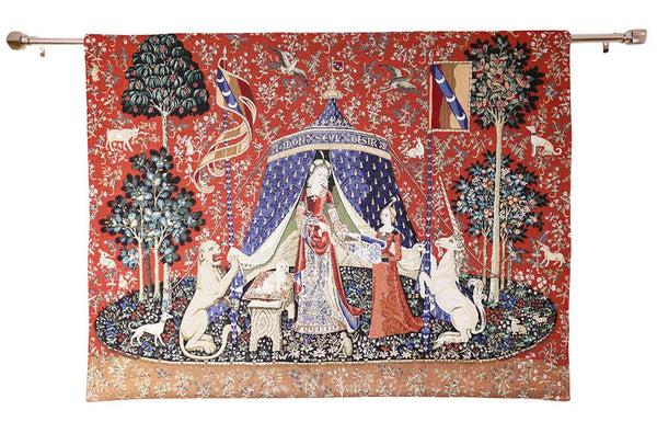 signare Lady & Unicorn A Mon Seul Desire - Wall Hanging in 2 sizes