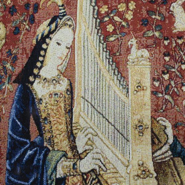 Signare Lady & Unicorn Sense Of Hearing - Wall Hanging In 2 Sizes